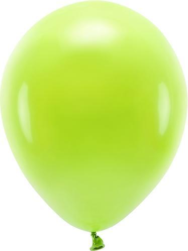 Produktbild Partydeco Eco Ballons Limettengrün pastel (10 x)
