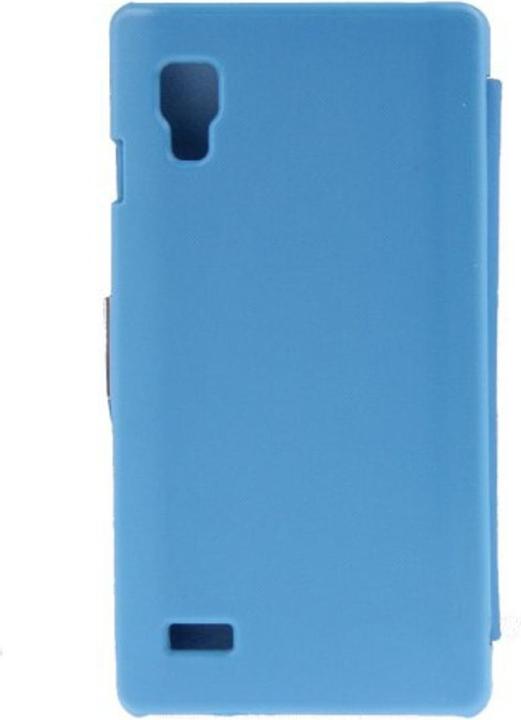 Actual product image König Design Mobile phone case for LG Optimus L9 / P760 blue brushed