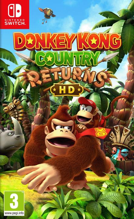 Actual product image Nintendo Donkey Kong Country Returns HD (Switch, DE, FR, IT)
