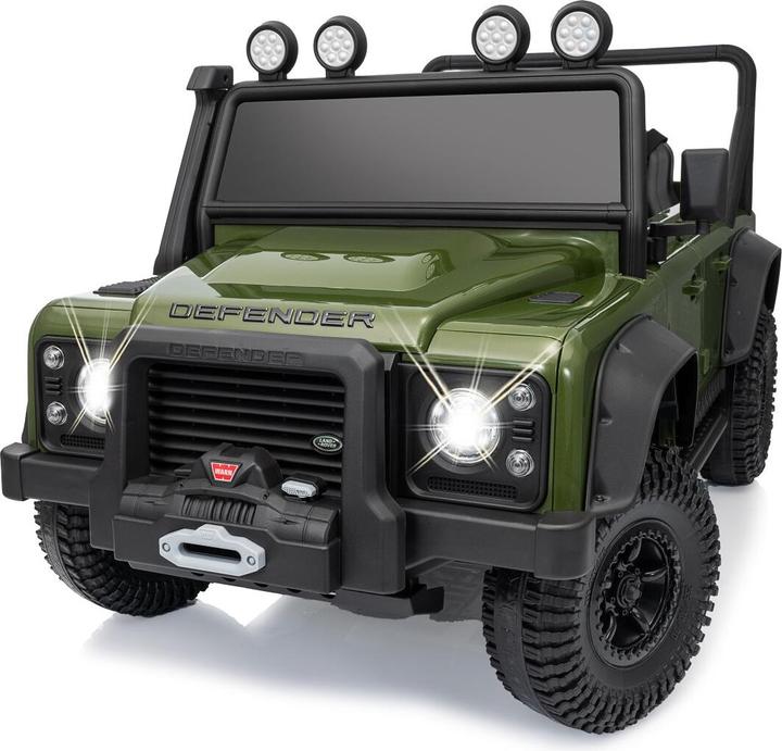 Produktbild Jamara Ride-on Land Rover Defender 110 SVX grün 2,4GHz Li-Power 12.6 (10.80 V)