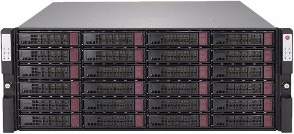 Actual product image Supermicro Super Storage Bridge Bay (SBB) JBOD - Hard Disk Drive Array - 24 bays (SAS-3)