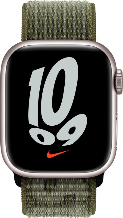 Actual product image Apple Nike Sport Loop (41 mm, Woven nylon, Apple Watch Series 8)