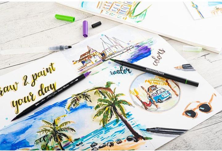 Productafbeelding EberhardFaber Vezelstiften Sketch Marker Artist Color 12 stuks (Veelkleurig, 12 x)