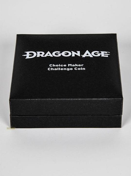 Actual product image DEVplus Dragon Age Coin Choice Maker Challenge Coin