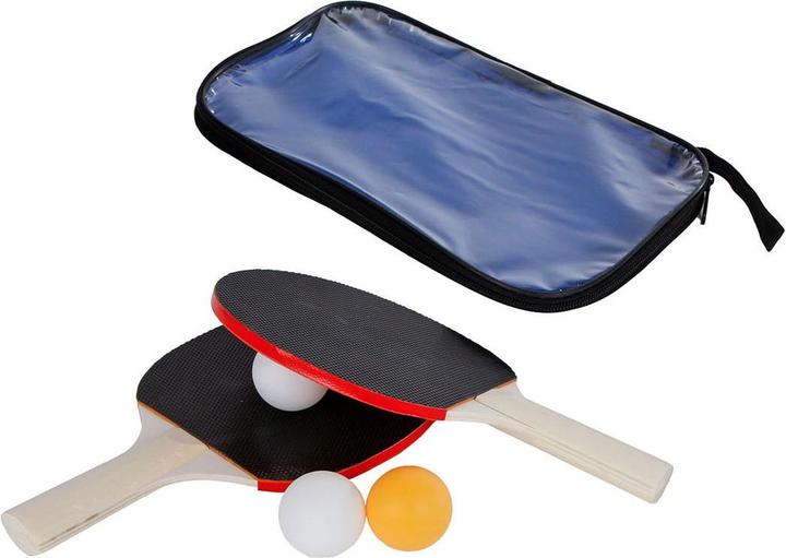 Actual product image Table tennis set 2 bats and 3 balls in a bag, 6 pieces.