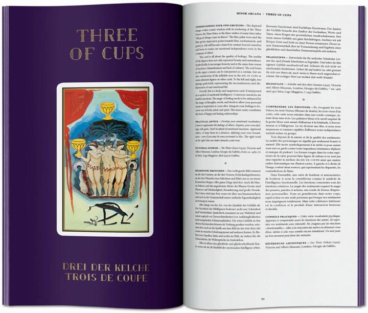 Actual product image Dalí. Tarot (English, French, German, John Fiebig, 2019)