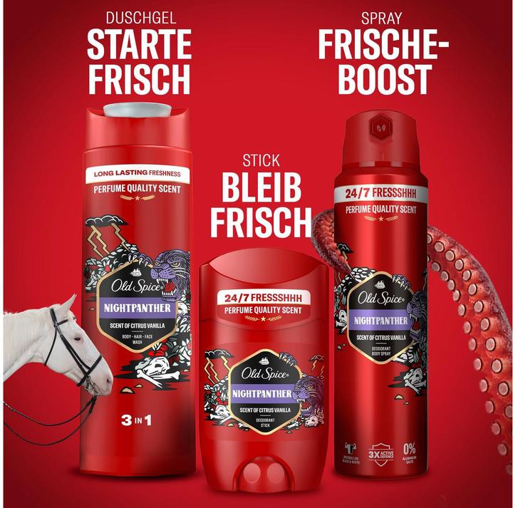 Produktbild Old Spice Deo Spray Nightpanter 200 ml (Spray, 200 ml)