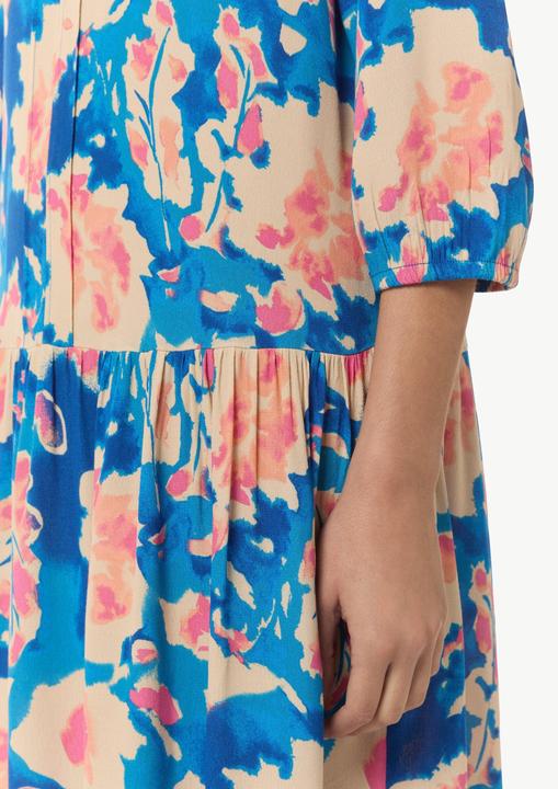 Actual product image Comma Kleid Gemustertes Kleid mit Raffung (44)