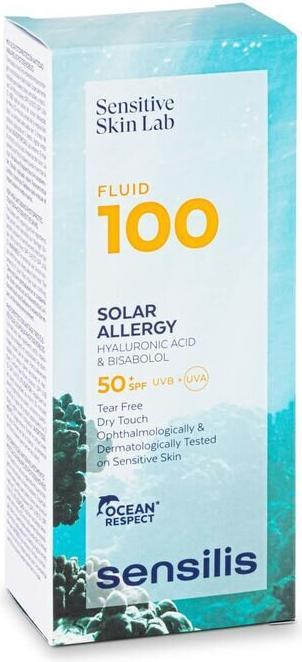 Immagine prodotto Sensilis Ultrafluid 100 Protezione Solare Anti-Età con Acido Ialuronico e Vitamina E 40ml (Crema solare, SPF 50+, 40 ml)
