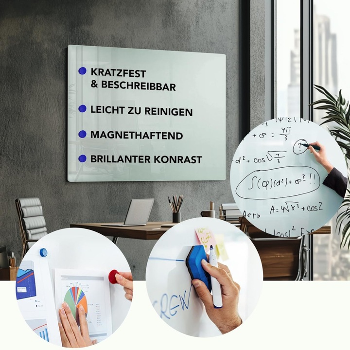 Produktbild Master of Boards Glasboard Sicherheitsglas (120 x 150 cm)