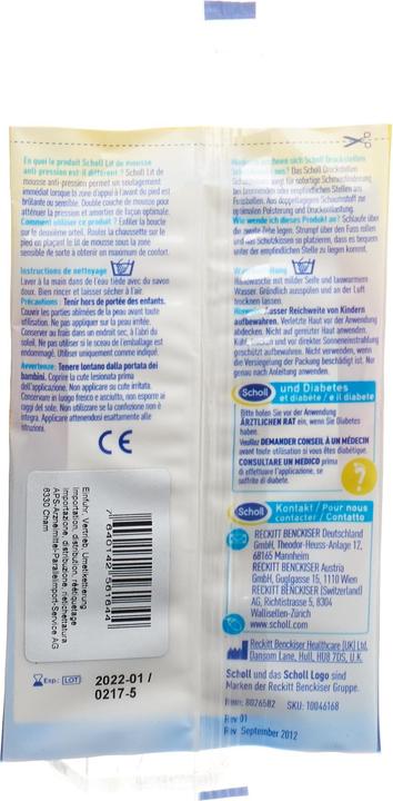 Produktbild Scholl (PI-APS) Druckstellen Schutzkissen (1 Paar)