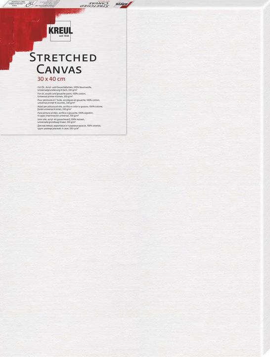 Produktbild Kreul Keilrahmen Stretched Canvas, 180 x 240 mm, weiá (24 x 18 cm)