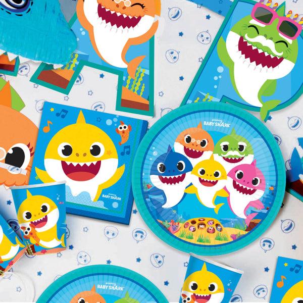 Actual product image Amscan Sacs de fête d'anniversaire Baby Shark