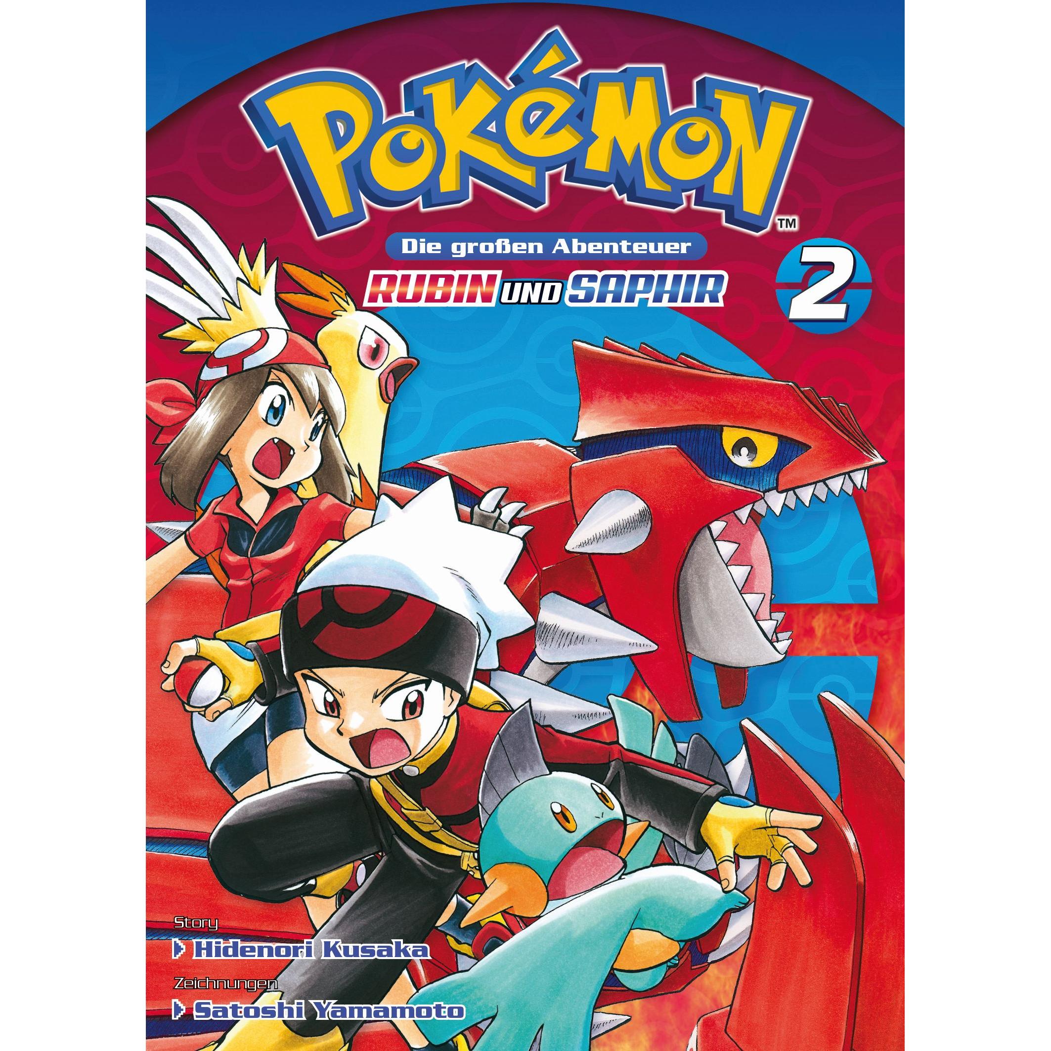 Pokémon - Die grossen Abenteuer: Rubin und Saph..., Narrativa di Satoshi Yamamoto, Kusaka Hidenori