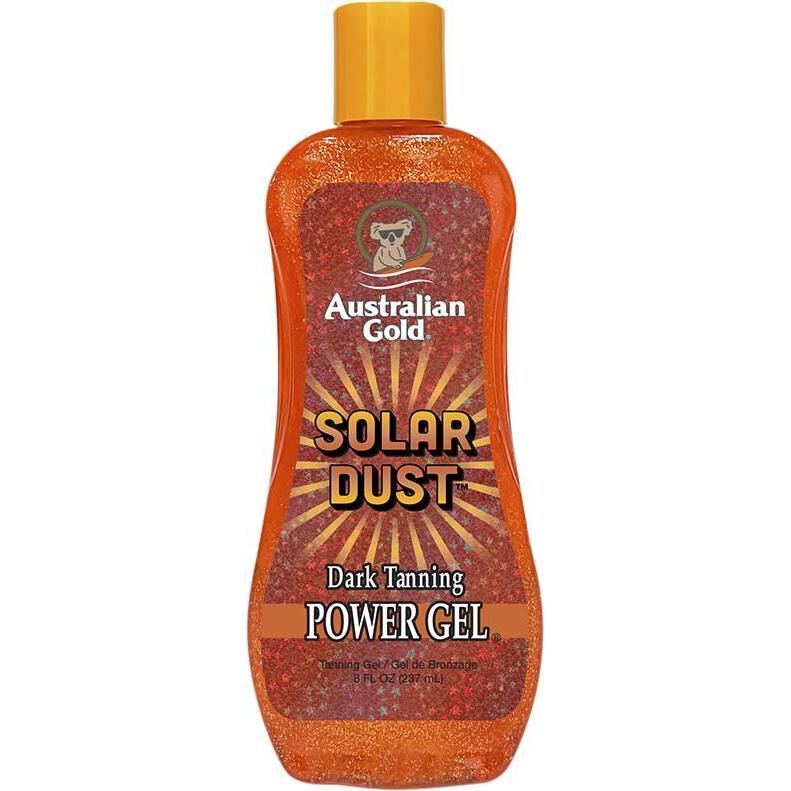 Australian Gold, Autoabbronzante, Solare ad Alta Potenza per Abbronzatura Scura (Gel autoabbronzante, 236 ml)