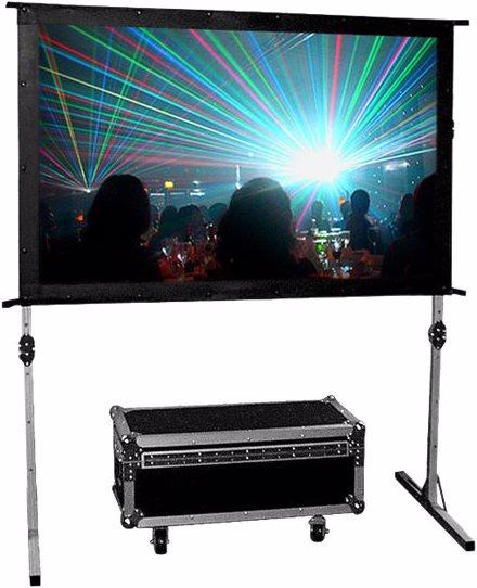 Actual product image Avtek FOLD 280 - Projection screen with legs - 351 cm (138") (16:9)
