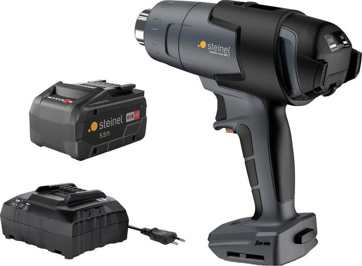 Actual product image Steinel 18V Battery Heat Gun mobile heat 3 KF SC
