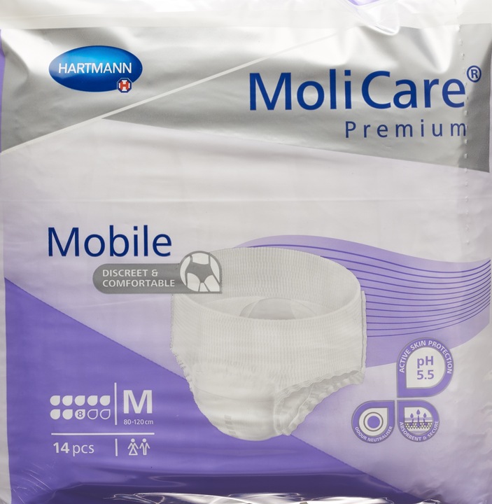 Actual product image MoliCare Mobile 8 (14 x, M)