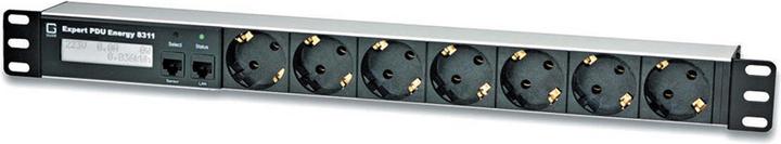 Produktbild Gude 8311-1 Expert PDU Energy 16A 7xSchutzkontakt 1xSensoranschluss - Netzwerk