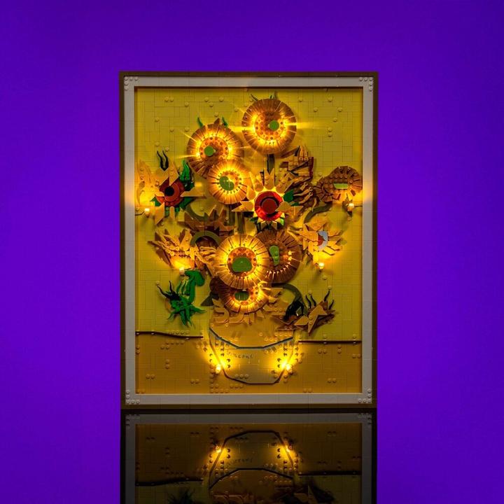 Produktbild Light my bricks LMB 2.0 LED Licht Set für LEGO® 31215 Vincent Van Gogh - Sonnenblumen
