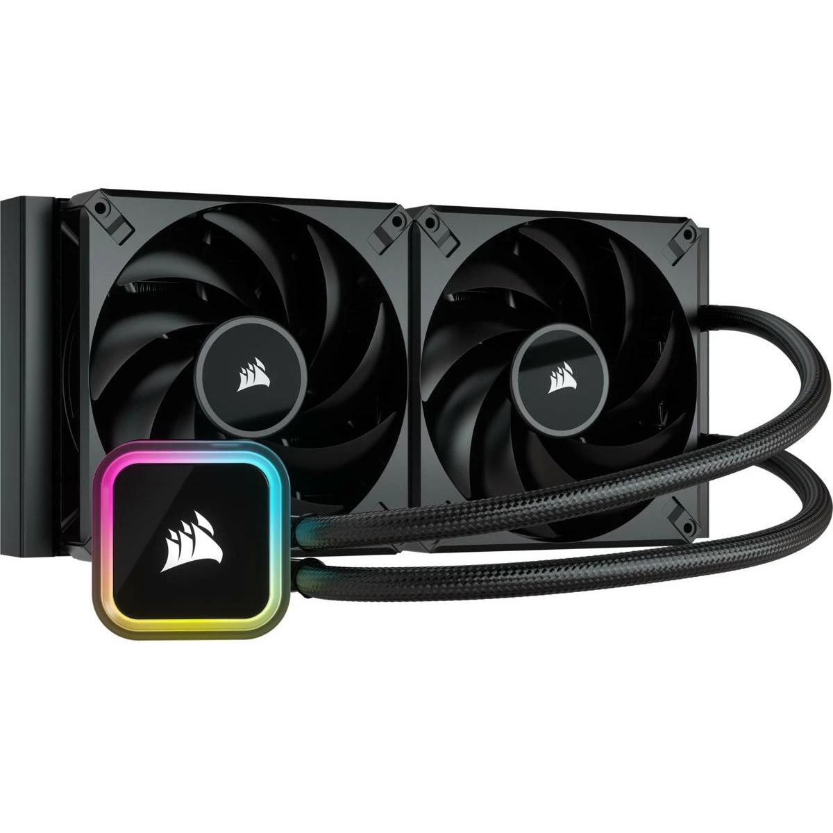 Corsair WAK Cooling Hydro H115i iCUE Elite, CPU Wasserkühler, Schwarz