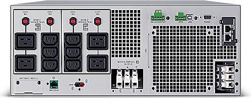 Produktbild Cyberpower USV, OL Tower/19"-Serie, 10000VA/10000W, 4HE, On-Line, LCD, USB/RS232, ext. Runtime, Ink (10000 VA, 10000 W, Online-Doppelwandler USV)
