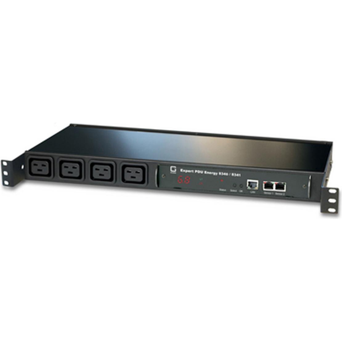 Thumbnail - Gude, Steckdosenleiste, 8341-2 InLine PDU 4x16A 2xSensor HotSwap Diff - Digital/Display/Video - Netzwerk (4 x, C19)
