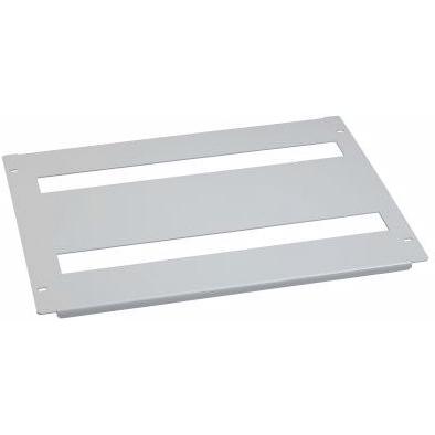 Schneider Electric Frontplatte 3 Reihig 72M 450x600 NSYMUC456, Serverschrank Zubehör, Grau