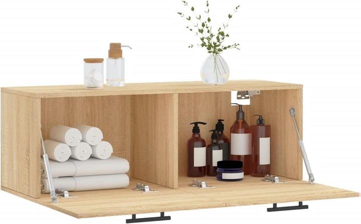 Immagine prodotto vidaXL Armadio a muro rovere Sonoma 100x36,5x35 cm prodotto derivato dal legno (100 x 36,5 x 35 cm)