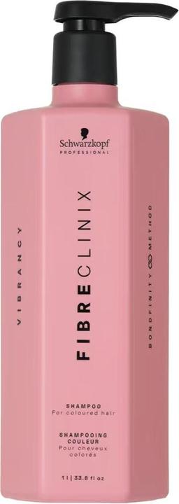 Actual product image Schwarzkopf Fibre Clinix - Vibrancy Shampoo (1000 ml, Liquid shampoo)