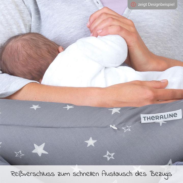 Produktbild Theraline Stillkissen Stillkissen Der Musselinmond - mit feiner (27 cm)
