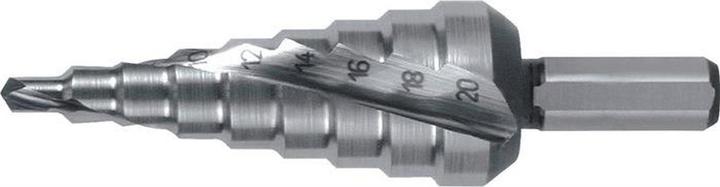 Produktbild Ruko Stufenbohrer HSS, spiralgenutet mit Kreuzanschliff (4 - 12)