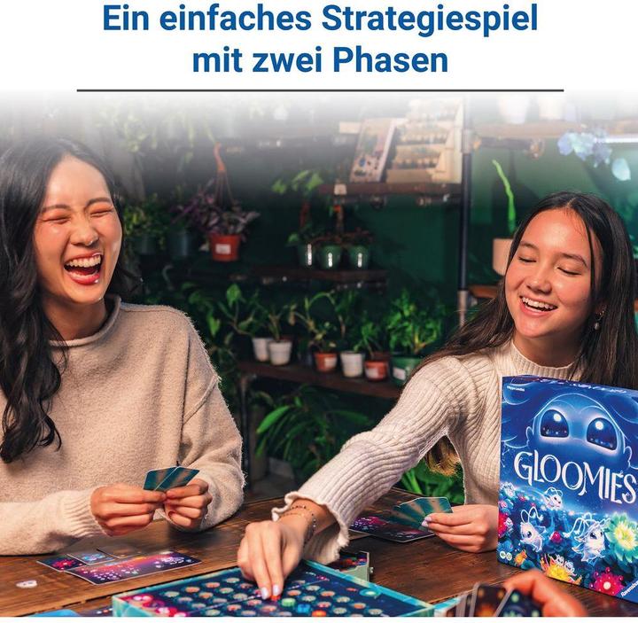 Image du produit Ravensburger 24616 - Gloomies - Jeu de stratégie simple pour familles, adultes et enfants - (Allemand, 2 - 4 Joueur)