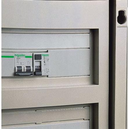 Thumbnail - 10x Schneider Electric Abdeckplatte 24 Module L 432mm, Serverschrank Zubehör, Grau
