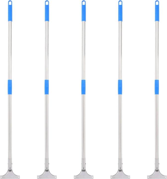 Produktbild VidaXL Bodenabzieher-Stiele 5 Stk. 119,5 cm und Kunststoff (5 Stk.)