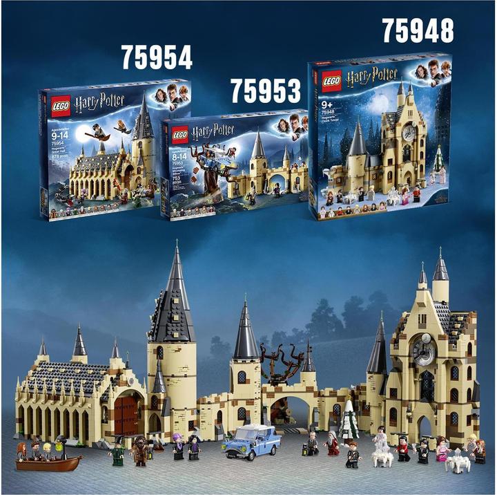 Actual product image LEGO Hogwarts clock tower (75948, LEGO Harry Potter)