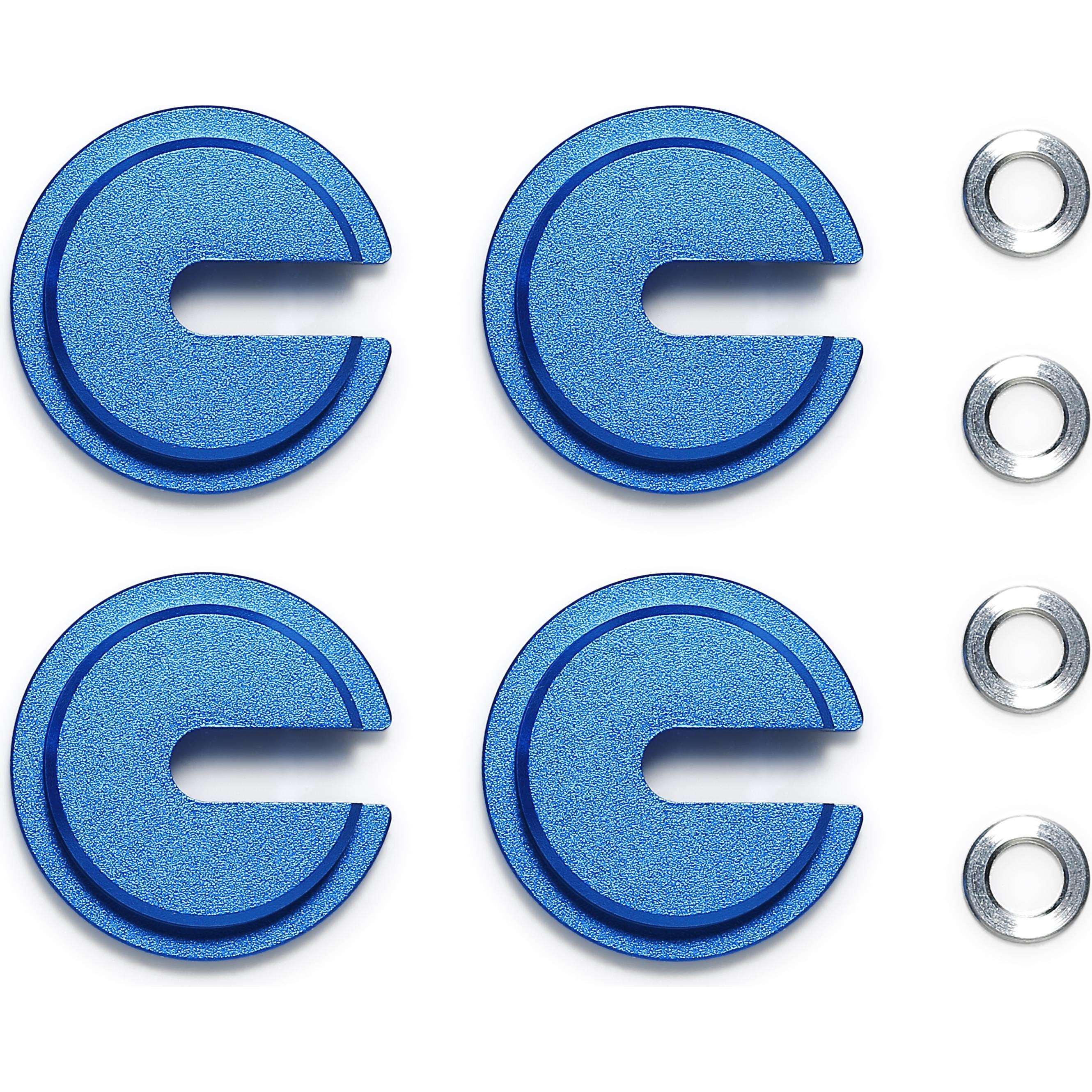 Tamiya Riavvolgimenti in alluminio Lo-Mount per molle di grande diametro Molle (4)