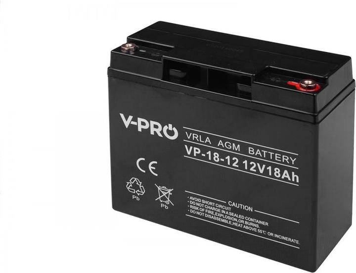 Productafbeelding Lean Toys AGM gel accu voor de auto voor een 12V18Ah accu (12 V)