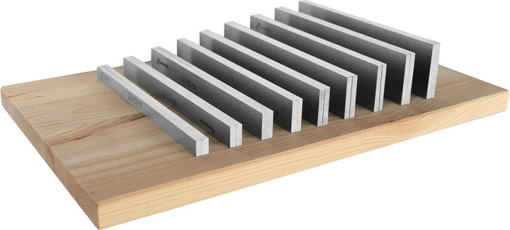 Produktbild Paulimot Parallelunterlagen-Set 18-teilig Länge 160 mm, Breite 4 mm