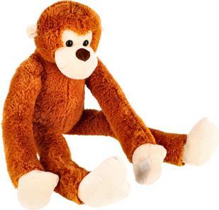Pluchiez Monkey with Long Arms Plush 80 cm Brown