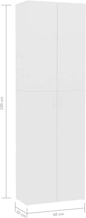 Actual product image VidaXL Cadeo (60 x 32 x 190 cm)