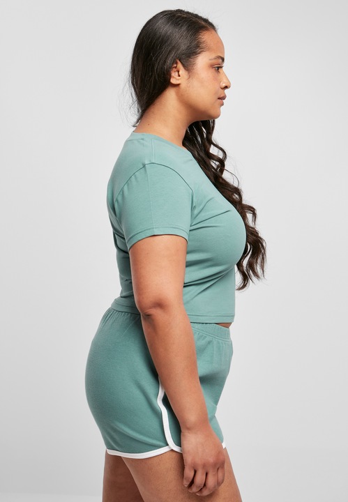 Actual product image Urban Classics Ladies Stretch Jersey Cropped Tee (5XL)