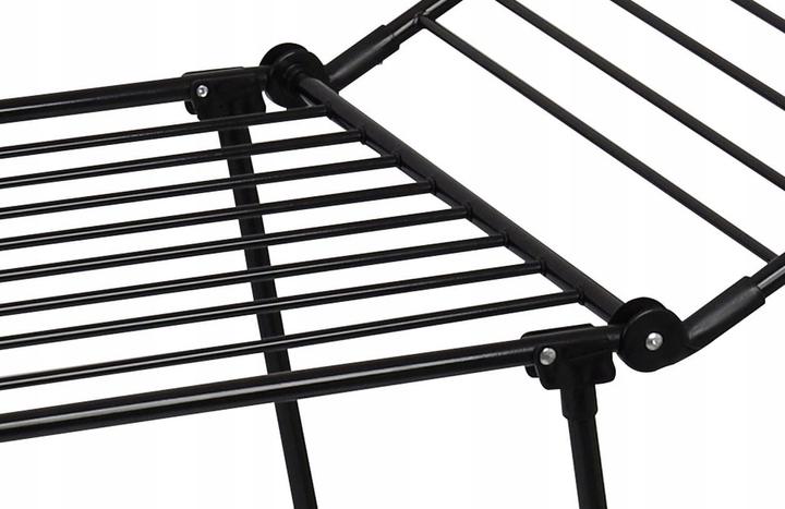 Actual product image Promis AMALFI foldable clothes horse black