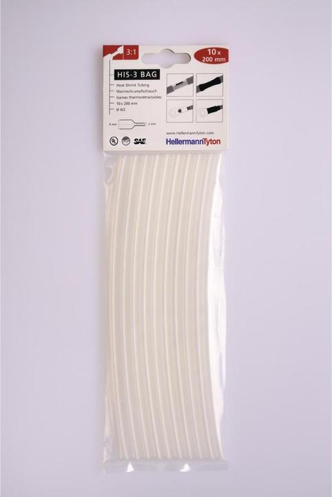 Produktbild HellermannTyton Schrumpfschlauchsortiment Tran (10 x)