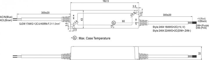 Produktbild MeanWell Synergy 21 Netzteil - 24V 60W Mean Well 0-10V dimm IP67