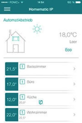 Energie-Label EQ-3 Heizkörperthermostat