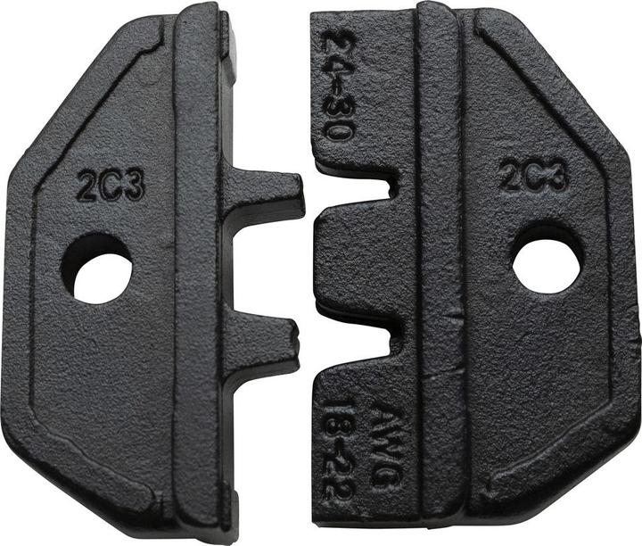 Produktbild Wetec Crimpeinsatz, für SUB-D AWG 24-30, AWG 18-22