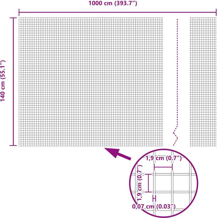 Produktbild vidaXL Gartenzaun