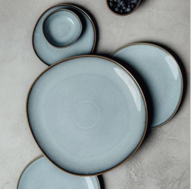 Produktbild Villeroy & Boch Frühstücks- & Dessertteller Lave Ø 17 cm, 6 Stück, Hellblau (6 x, 17 cm)