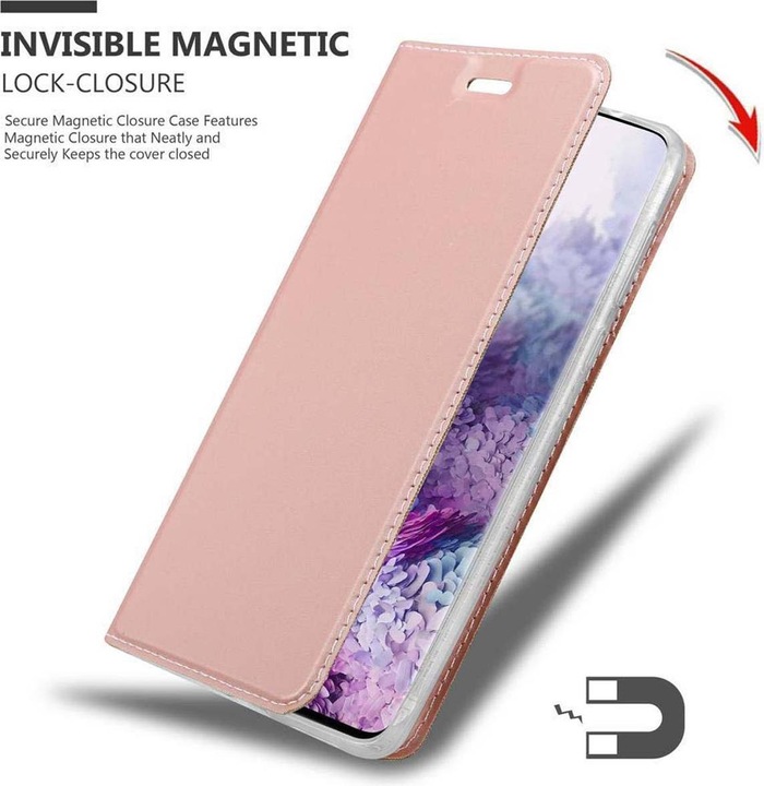 Produktbild Cadorabo Book Classy Style Cover (Samsung Galaxy S20)